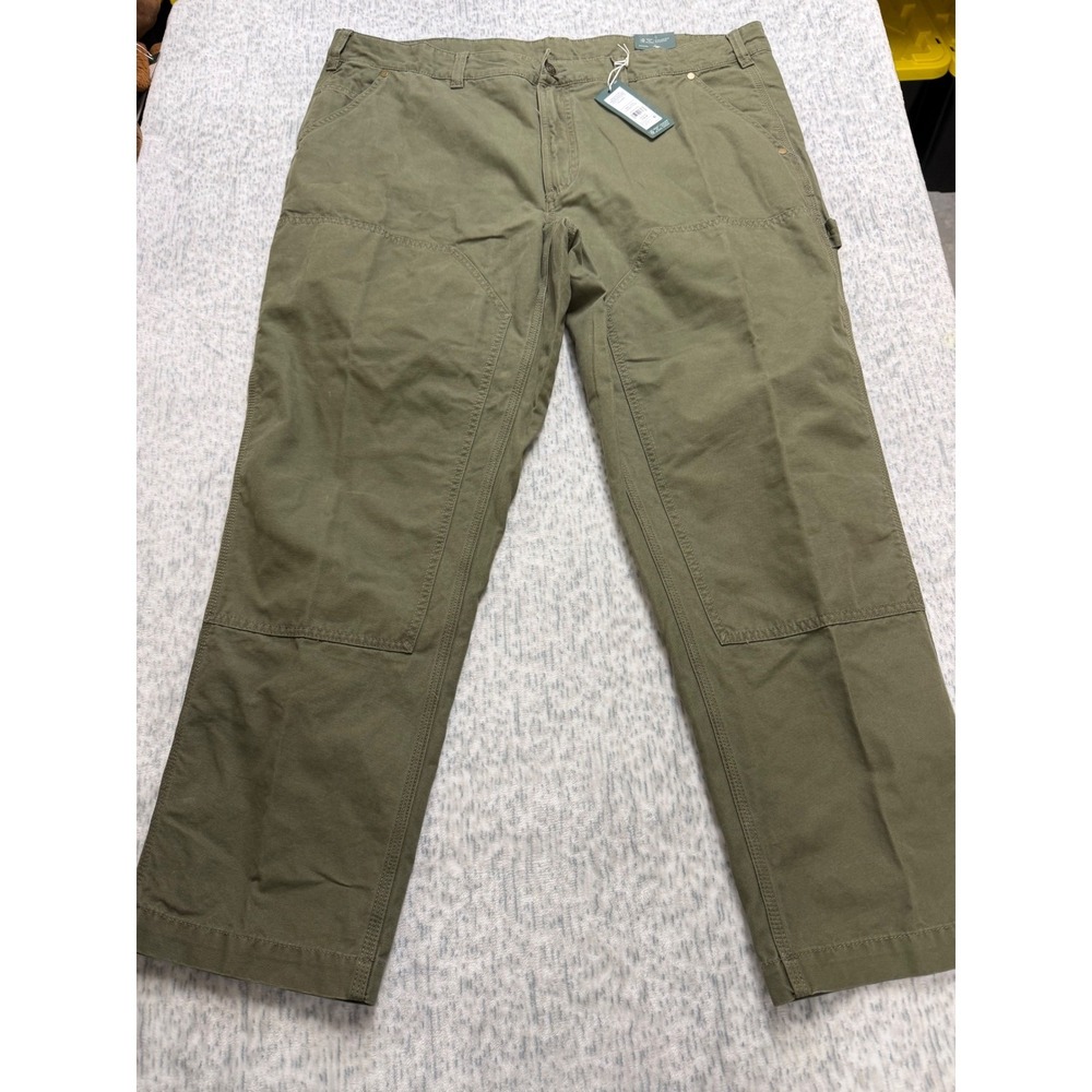 Alpine Design Utility Pant Vintage Olive Green Double Knee Carpenter 42x30 NEW